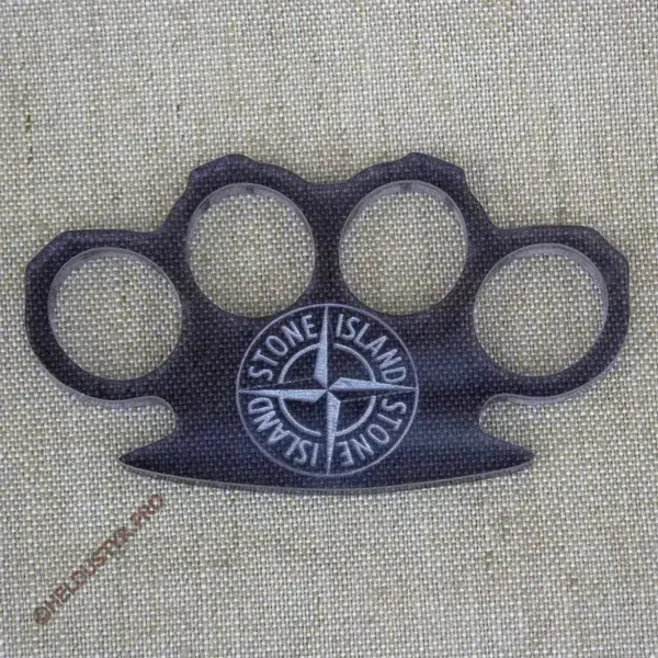 Кастет Stone Island оргстекло (акрил) темный
