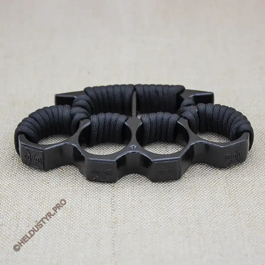 Кастет Крест Чоппер металл обмотка черный — изображение 3