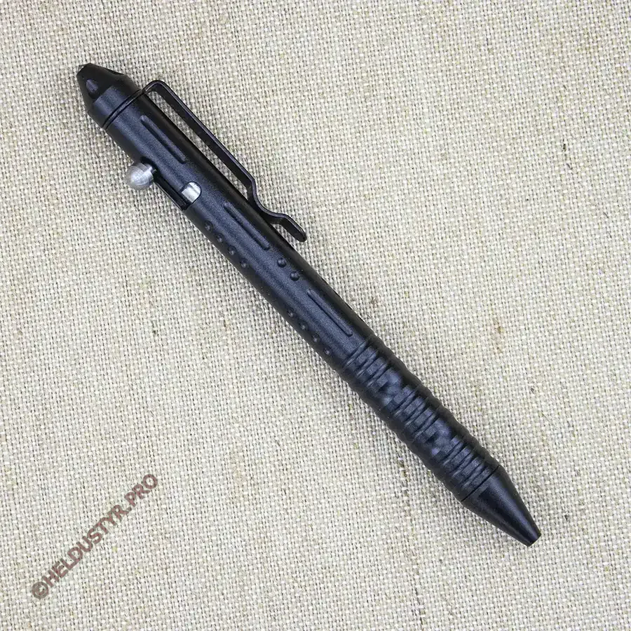 Тактична ручка Затвор алюминий черная