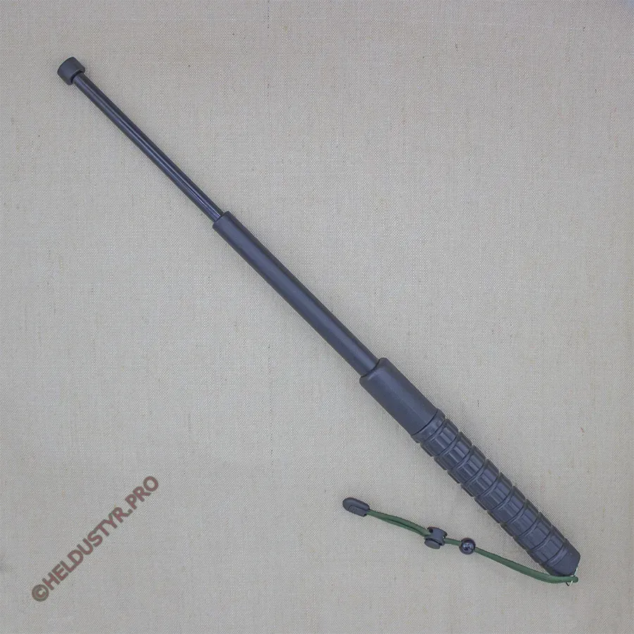 Телескопическая дубинка Пластик 56 см  черная