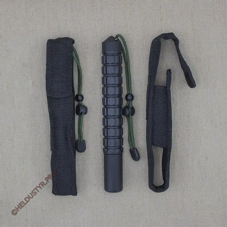 Телескопическая дубинка Пластик 56 см  черная — изображение 2