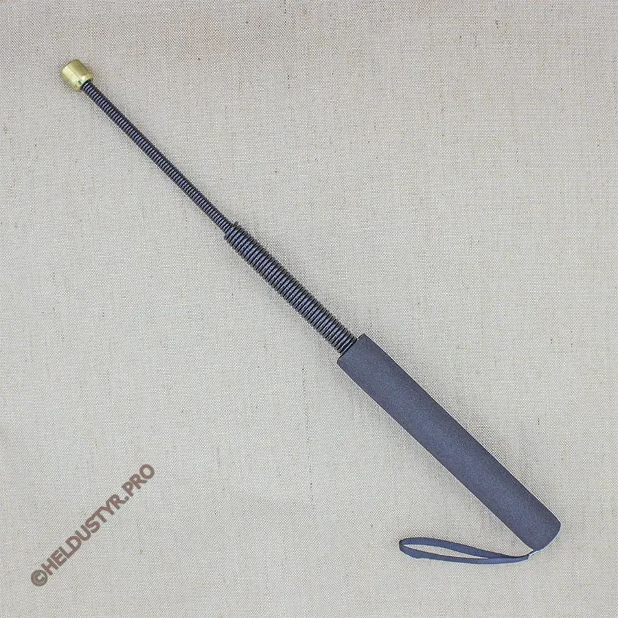 Телескопическая дубинка Пружина 47 см черная