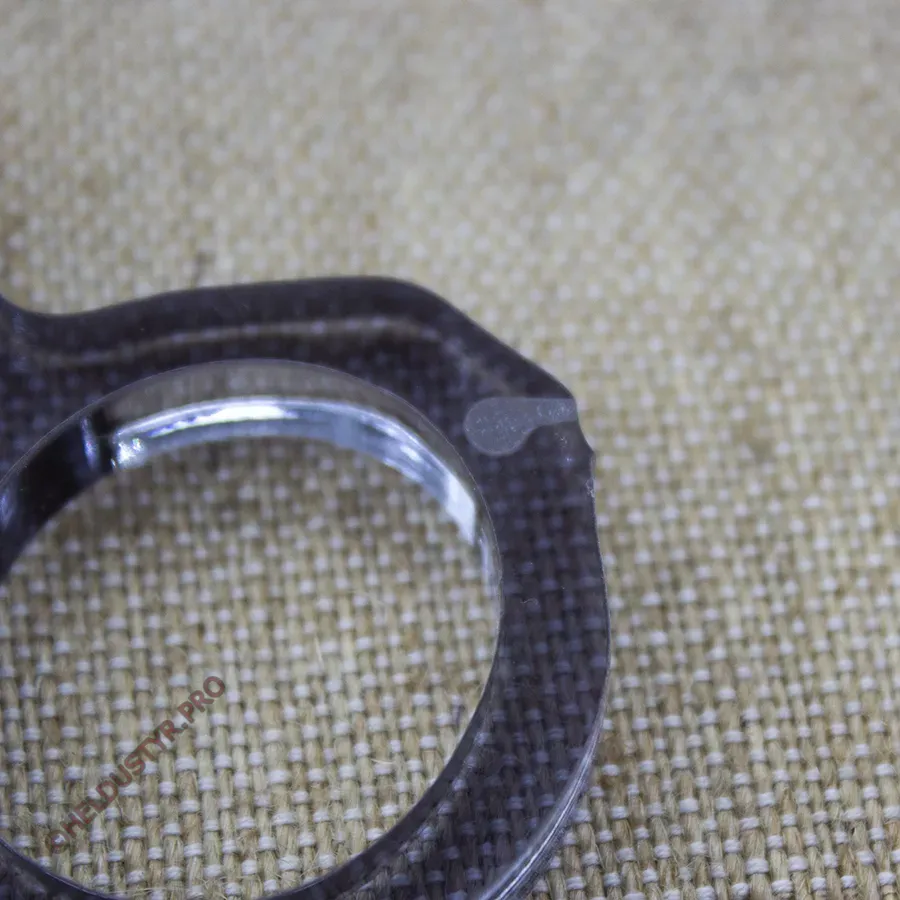 УЦЕНКА! Кастет Веселый Роджер оргстекло (акрил) темный — изображение 3