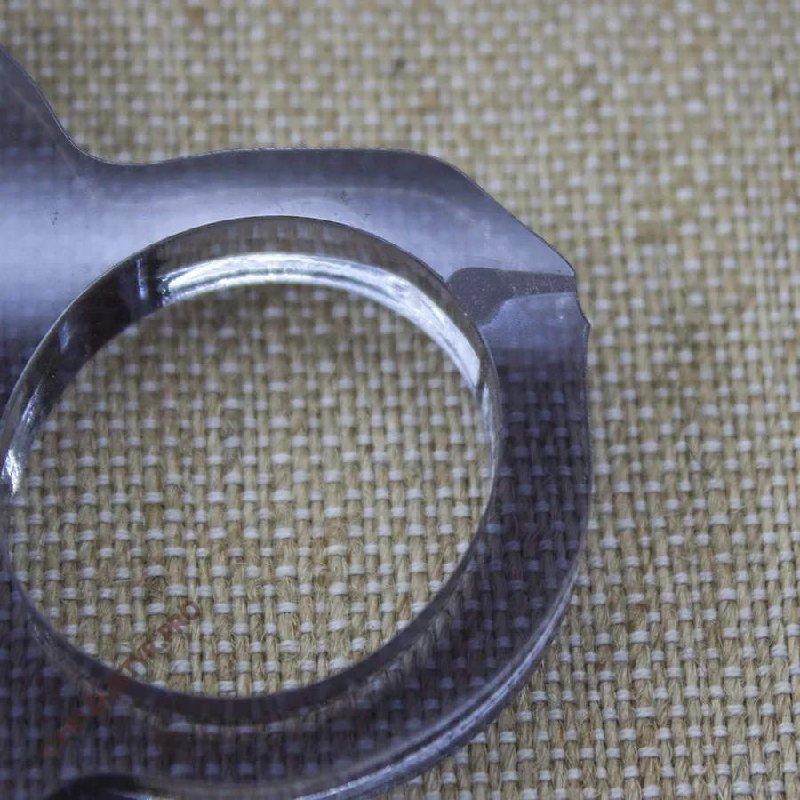 УЦЕНКА! Кастет Веселый Роджер оргстекло (акрил) темный — изображение 4