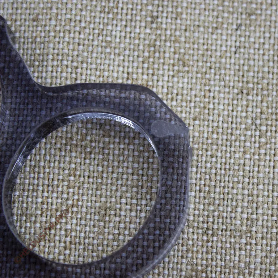 УЦЕНКА! Кастет Веселый Роджер оргстекло (акрил) темный — изображение 9