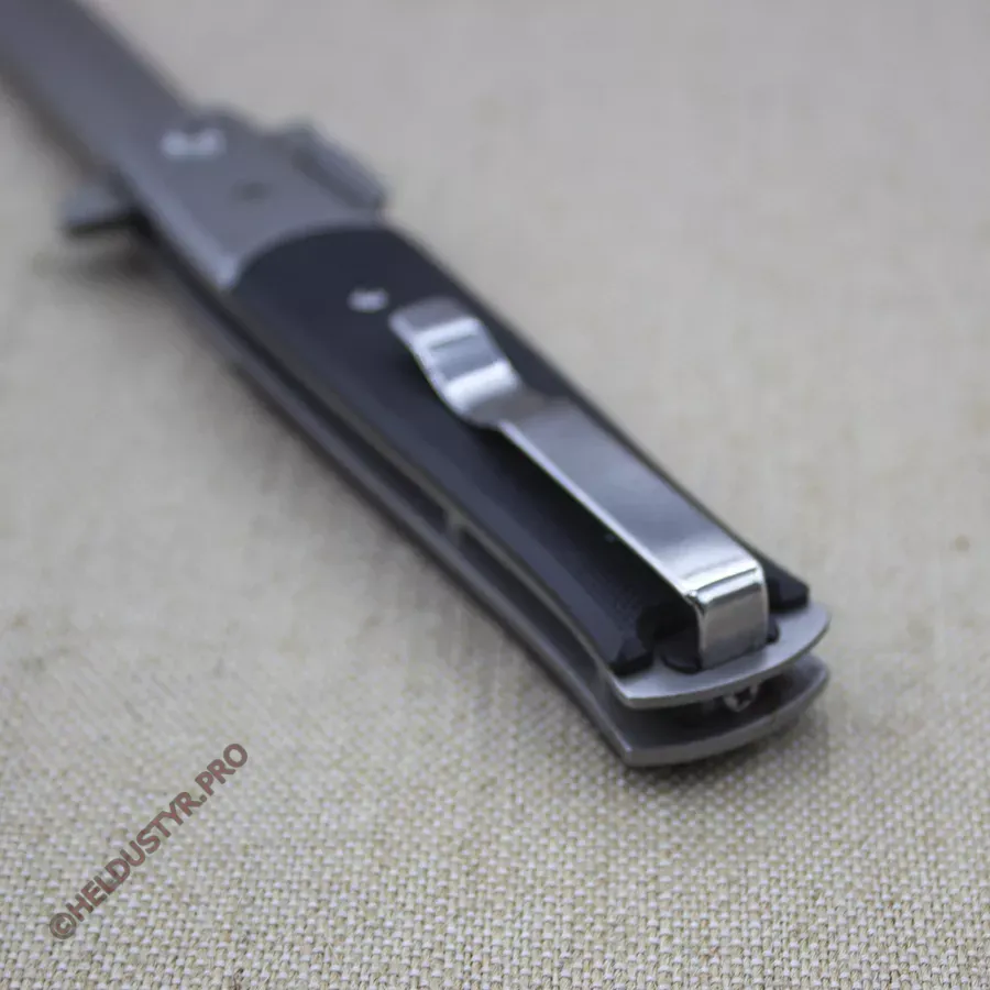 Складной нож Копье серо-черный — изображение 4