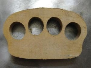 Изготовление кастета из дерева