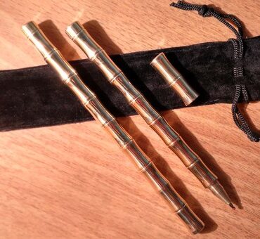 Тактическая ручка самообороны бамбук